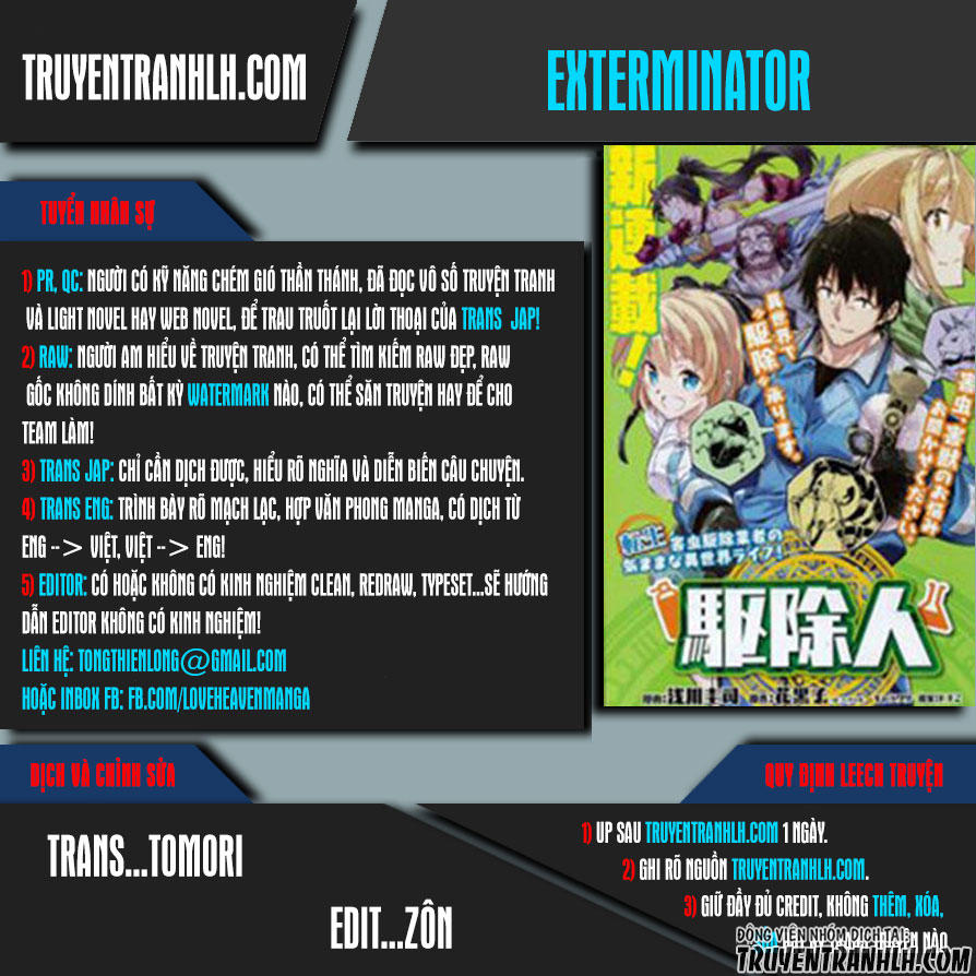 Exterminator Chapter 1 - Trang 0