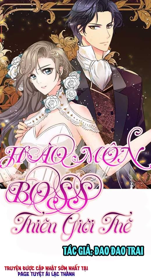 Hào Môn Boss Thiên Giới Thê Chapter 1 - Trang 0