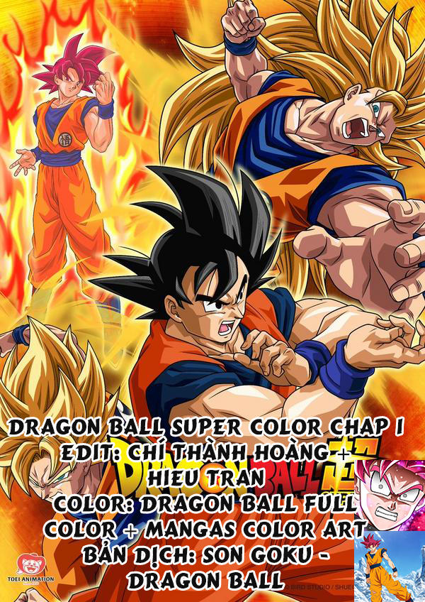 Dragon Ball Super Màu (Unofficial) Chapter 1 - Trang 0