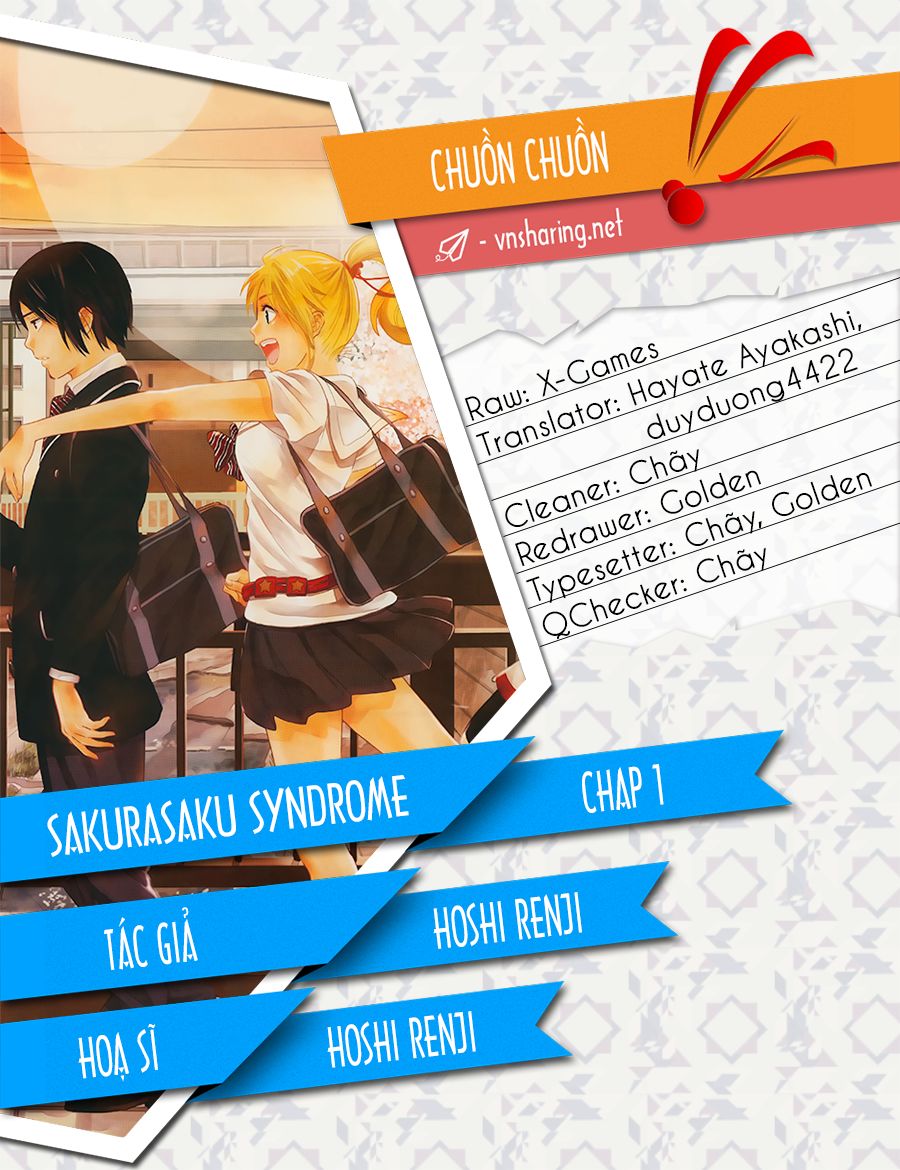 Sakurasaku Syndrome Chapter 1 - Trang 0