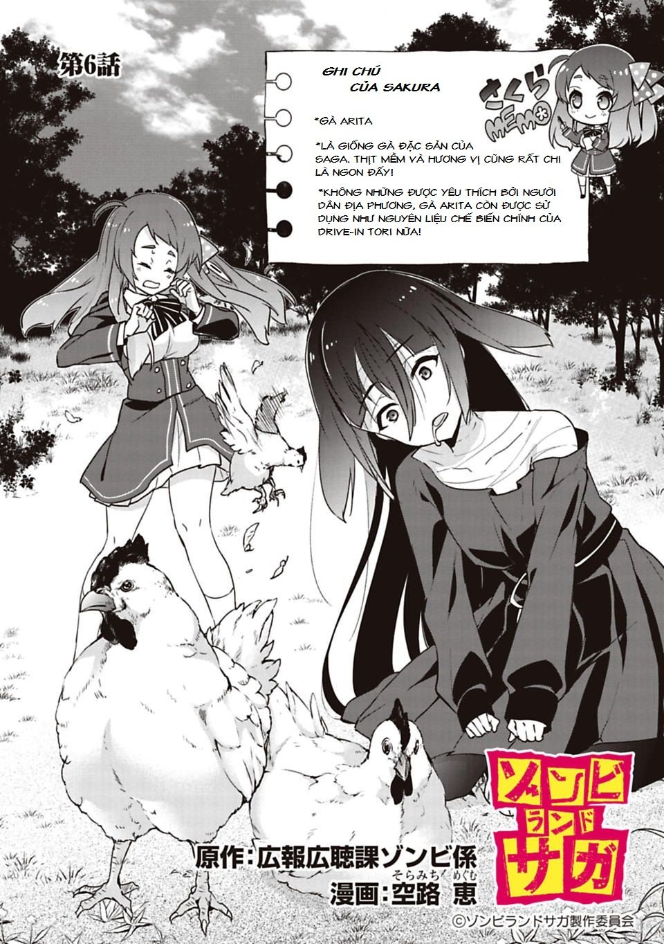 Zombieland Saga Chapter 6 - Trang 0
