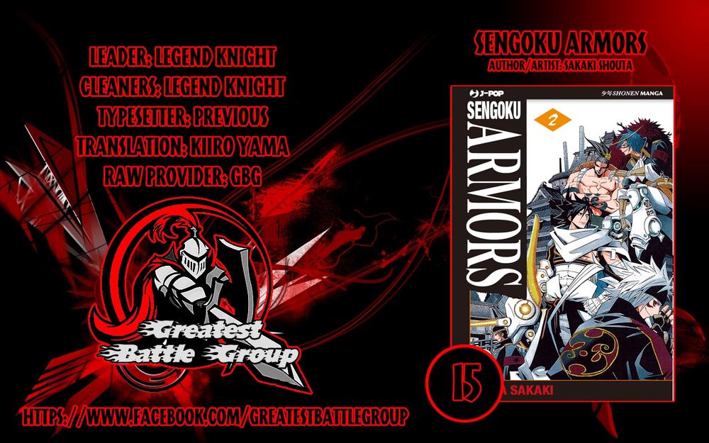 Sengoku Armors Chapter 15 - Trang 0