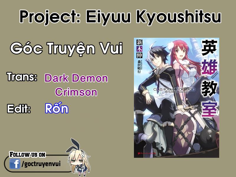 Eiyuu Kyoushitsu Chapter 6 - Trang 0