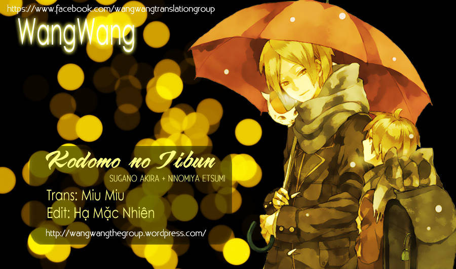 Kodomo No Iibun Chapter 5 - Trang 0