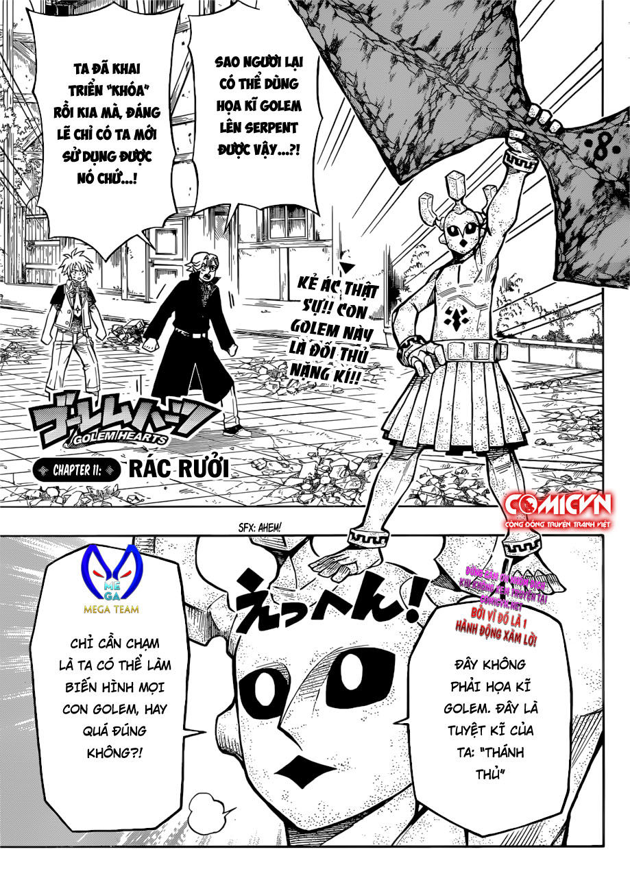 Golem Hearts Chapter 11 - Trang 0