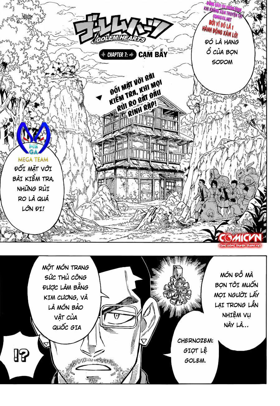 Golem Hearts Chapter 7 - Trang 0