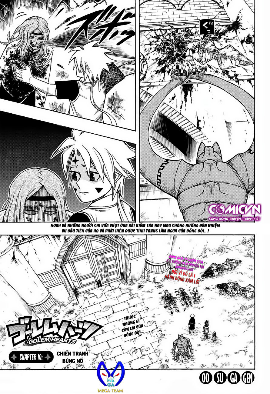 Golem Hearts Chapter 10 - Trang 0