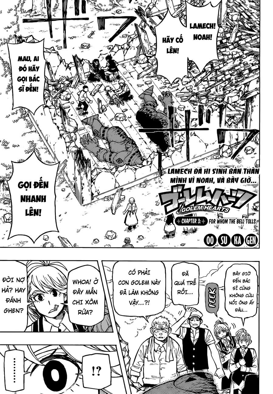 Golem Hearts Chapter 3 - Trang 0