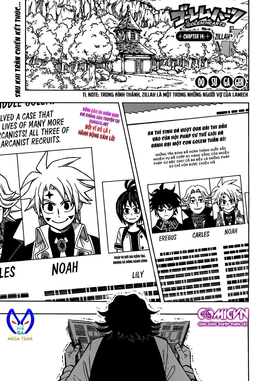 Golem Hearts Chapter 14 - Trang 0