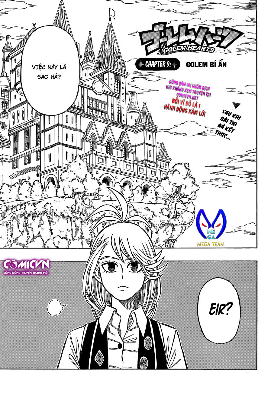 Golem Hearts Chapter 9 - Trang 0