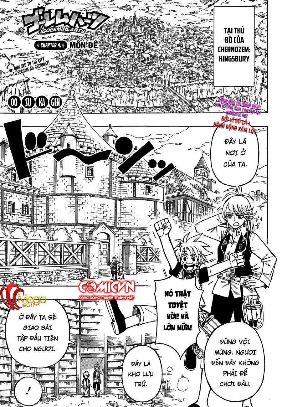 Golem Hearts Chapter 4 - Trang 0