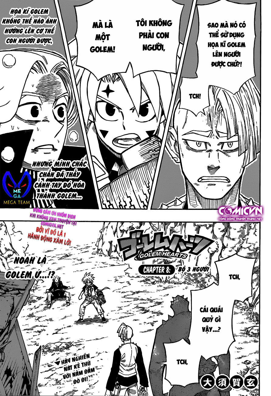 Golem Hearts Chapter 8 - Trang 0