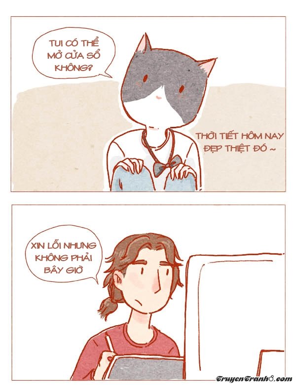 Hey, Your Cat Ears Are Showing Chapter 1 - Trang 0