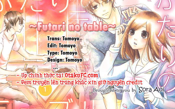 Futari No Table Chapter 7 - Trang 0
