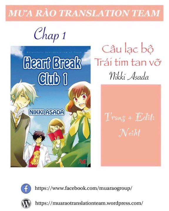 Câu Lạc Bộ Trái Tim Tan Vỡ Chapter 1 - Trang 0
