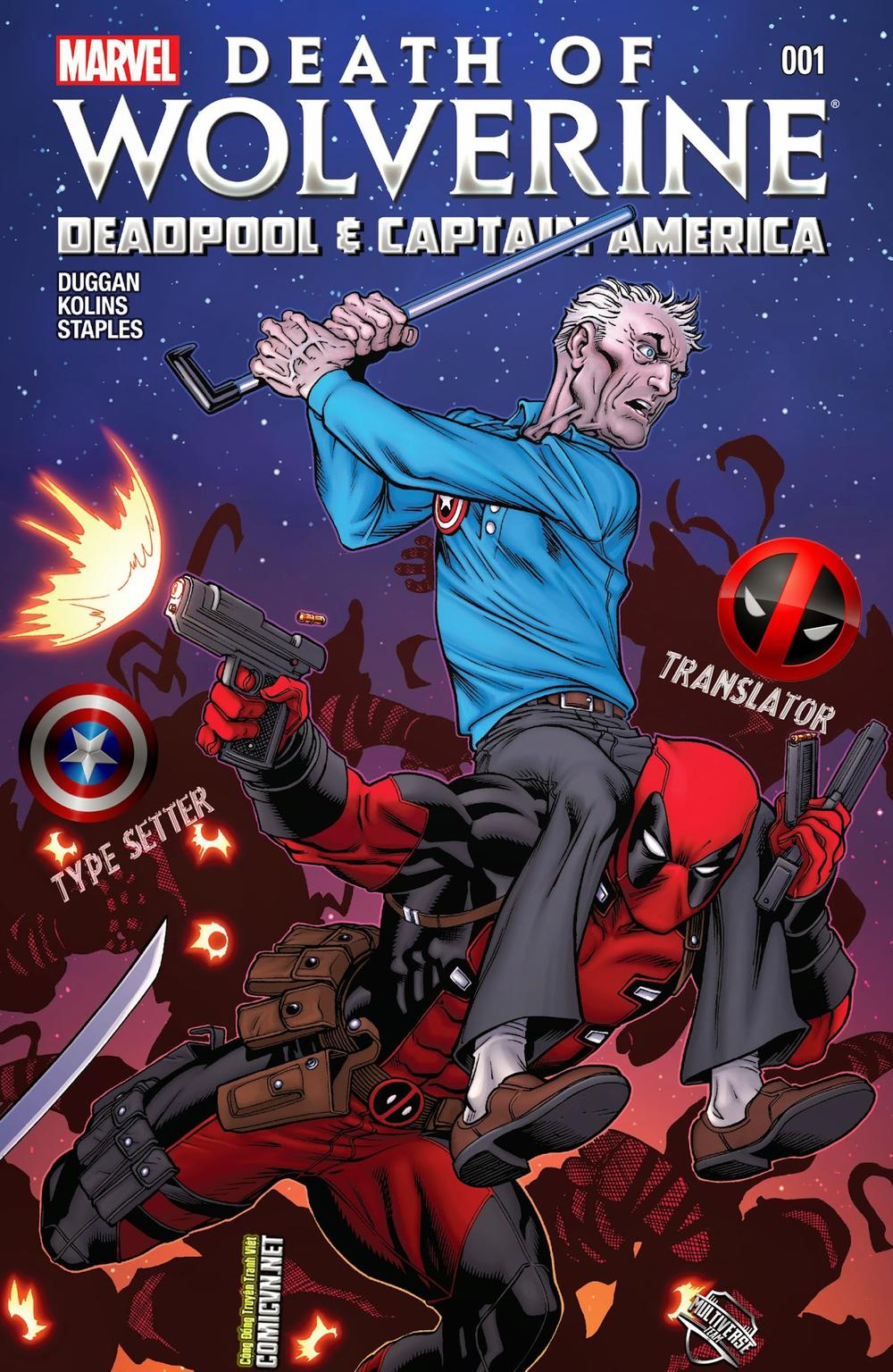 Death Of Wolverine - Deadpool & Captain America [One Shot] Chapter 1 - Trang 1