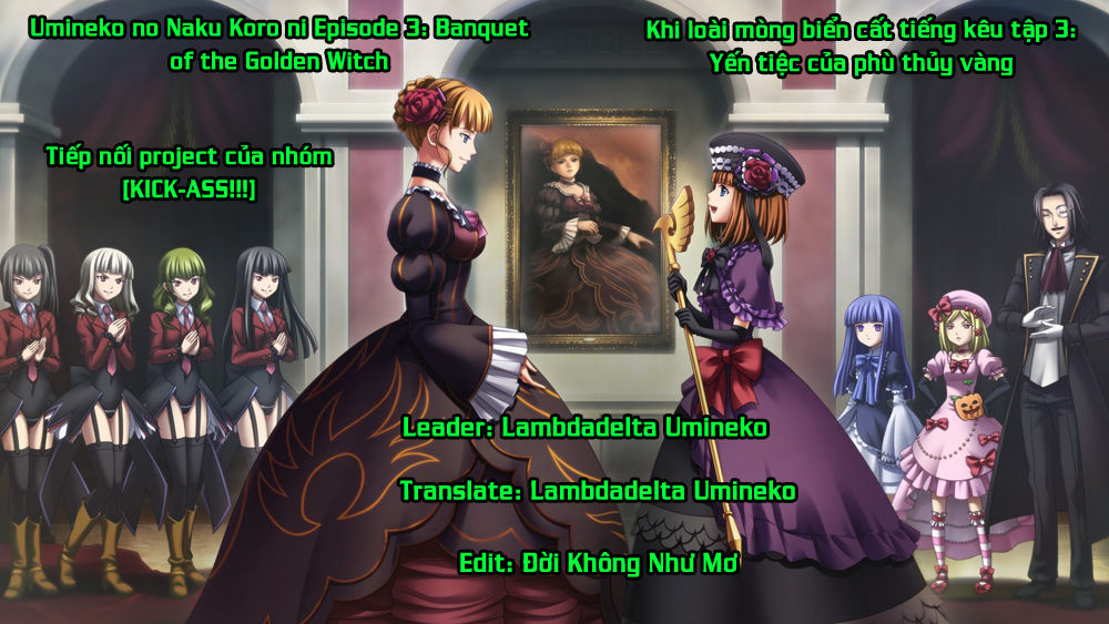 Umineko No Naku Koro Ni Episode 3: Banquet Of The Golden Witch Chapter 22 - Trang 0