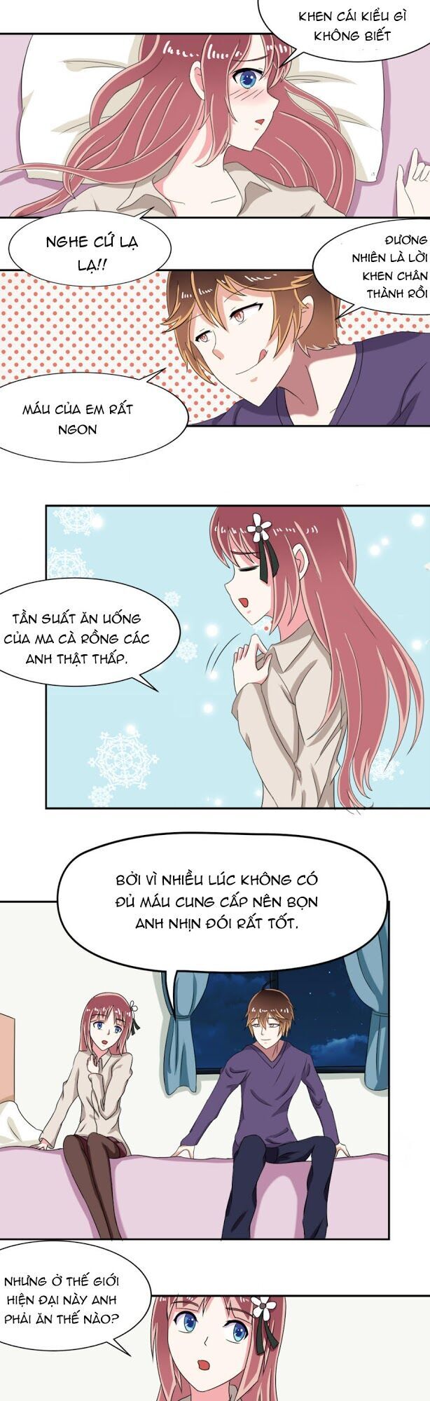 Đụng Phải Tước Vương Huyết Tộc Chapter 14 - Trang 0