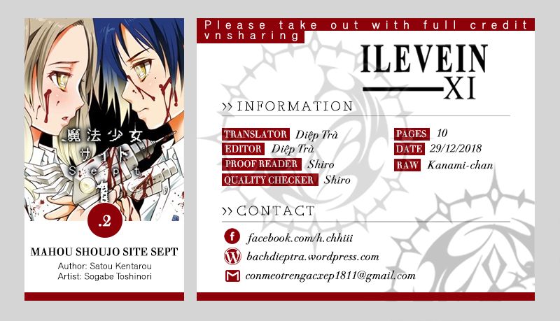 Mahou Shoujo Site Sept Chapter 10.2 - Trang 0