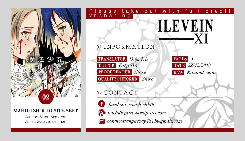 Mahou Shoujo Site Sept Chapter 2 - Trang 0