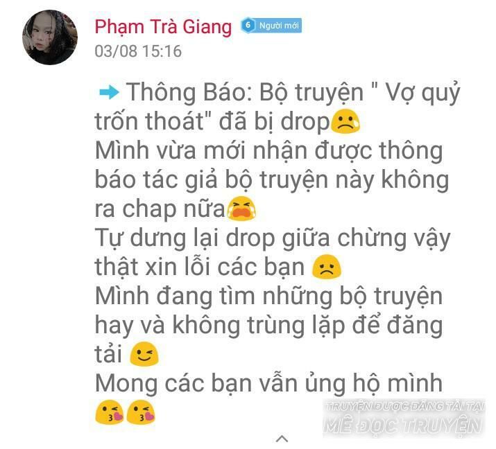 Vợ Quỷ Trốn Thoát Chapter 14 - Trang 0