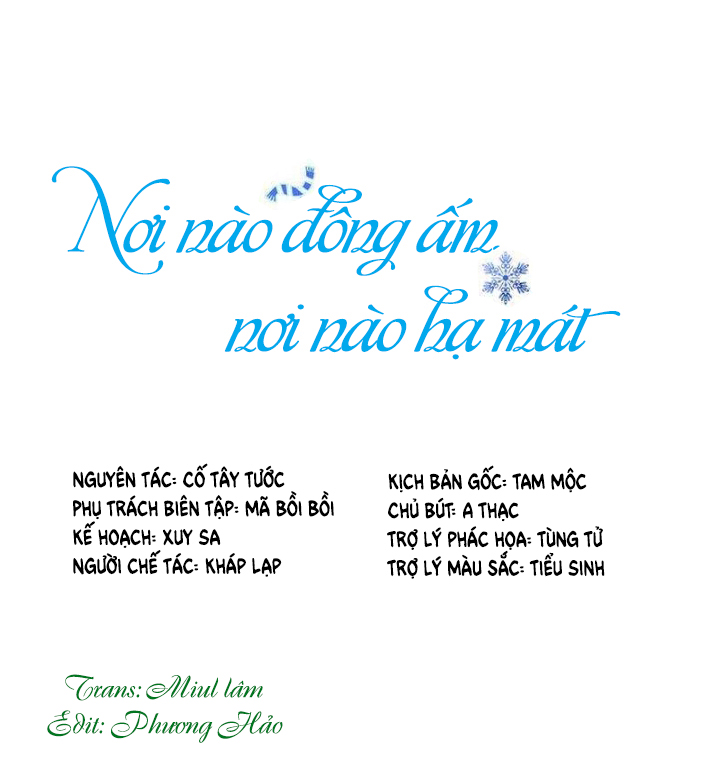 Nơi Nào Đông Ấm, Nơi Nào Hạ Mát Chapter 2 - Trang 0