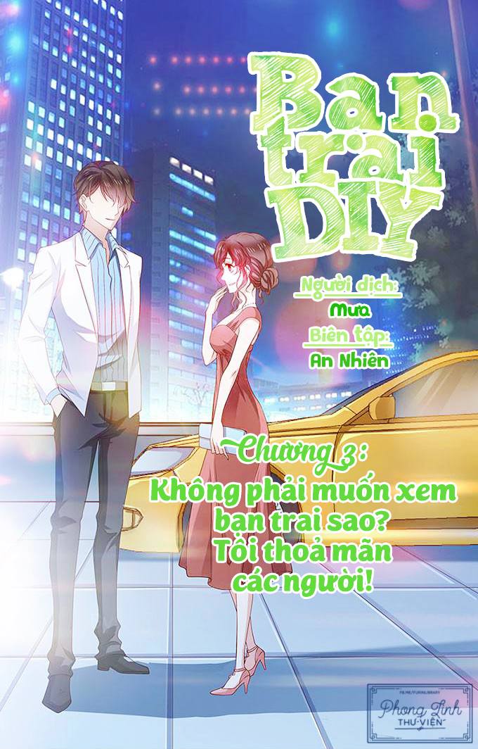 Bạn Trai Diy Chapter 3 - Trang 0