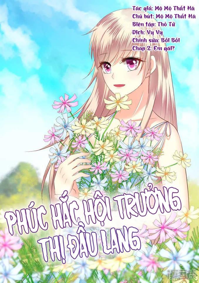 Phúc Hắc Hội Trưởng Thị Đầu Lang Chapter 2 - Trang 0