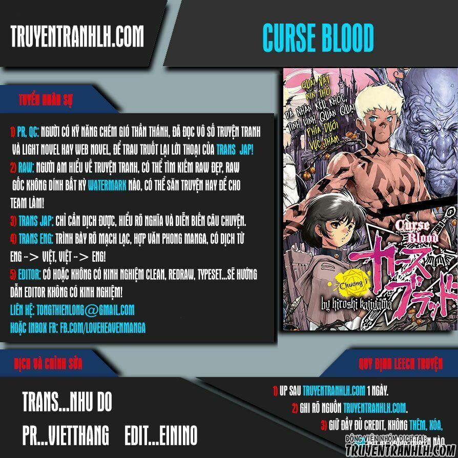 Curse Blood Chapter 2 - Trang 0