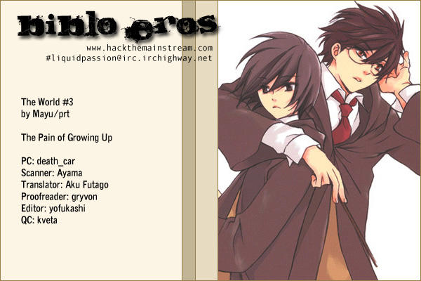 The World - Harry Potter Dj Chapter 3 - Trang 0