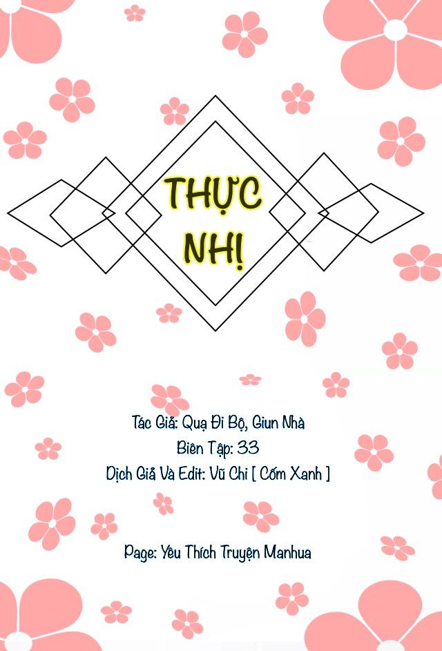 Thực Nhị Chapter 1 - Trang 0