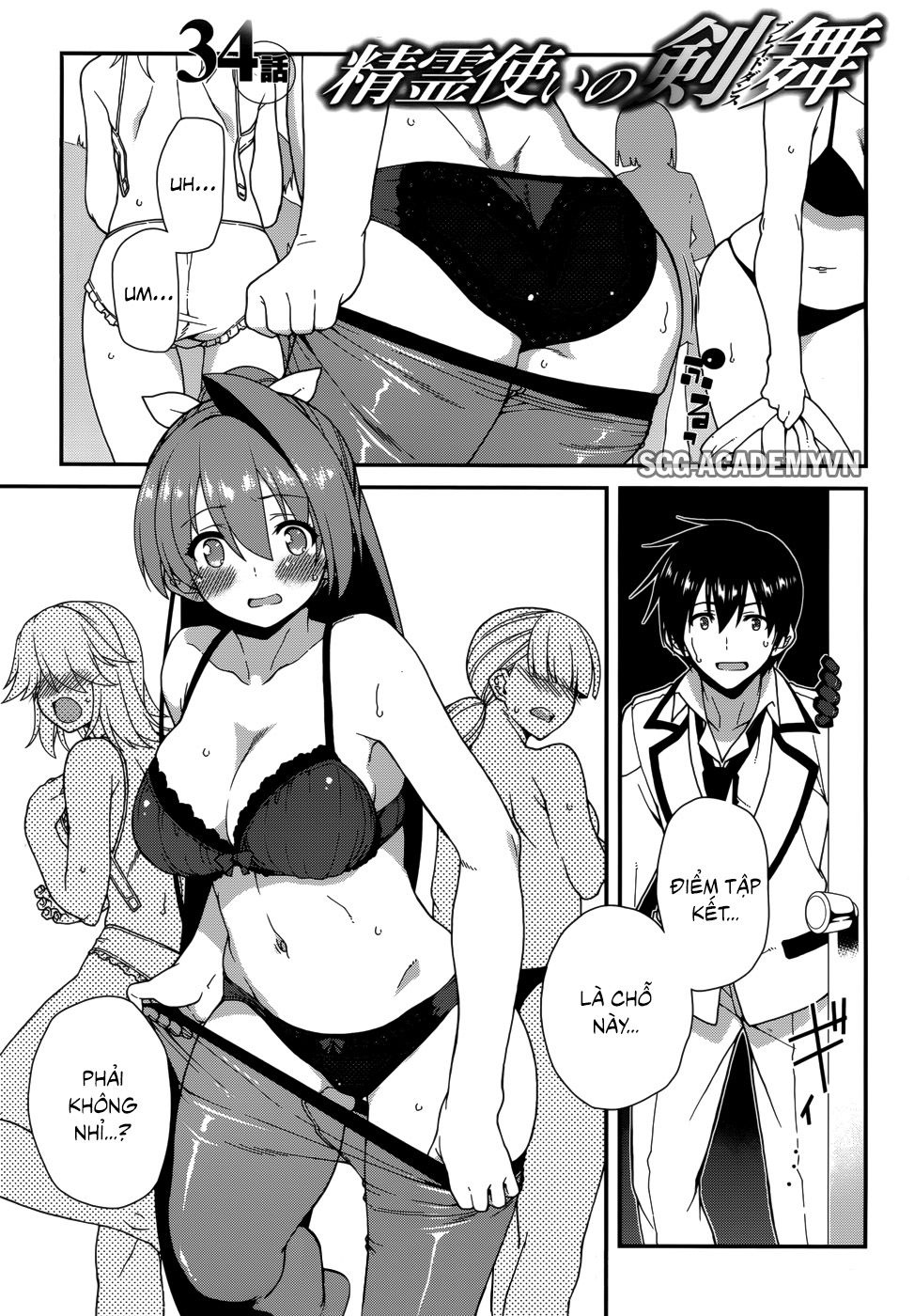 Seirei Tsukai No Blade Dance Chapter 34 - Trang 0