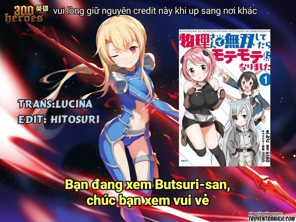 Butsuri-San De Musou Shitetara Motemote Ni Narimashita Chapter 7 - Trang 1