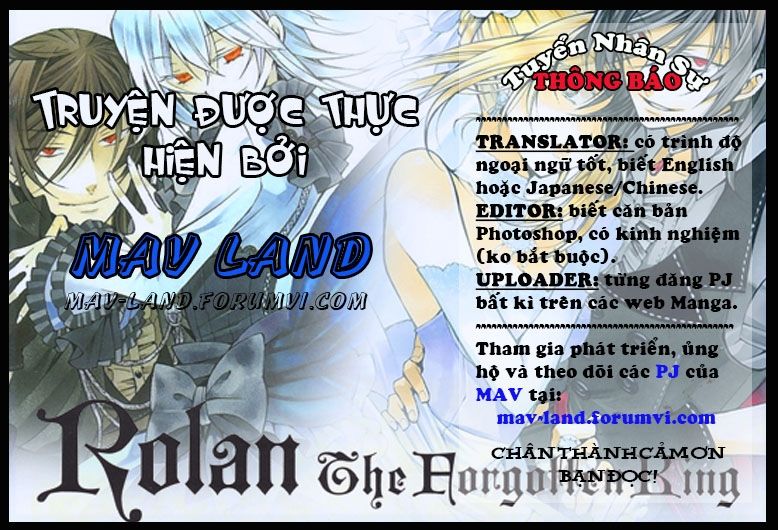 Rolan The Forgotten King Chapter 1.2 - Trang 0