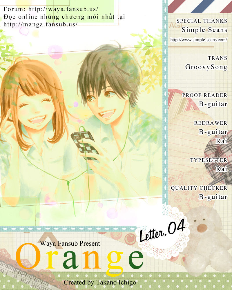 Orange Chapter 4 - Trang 0