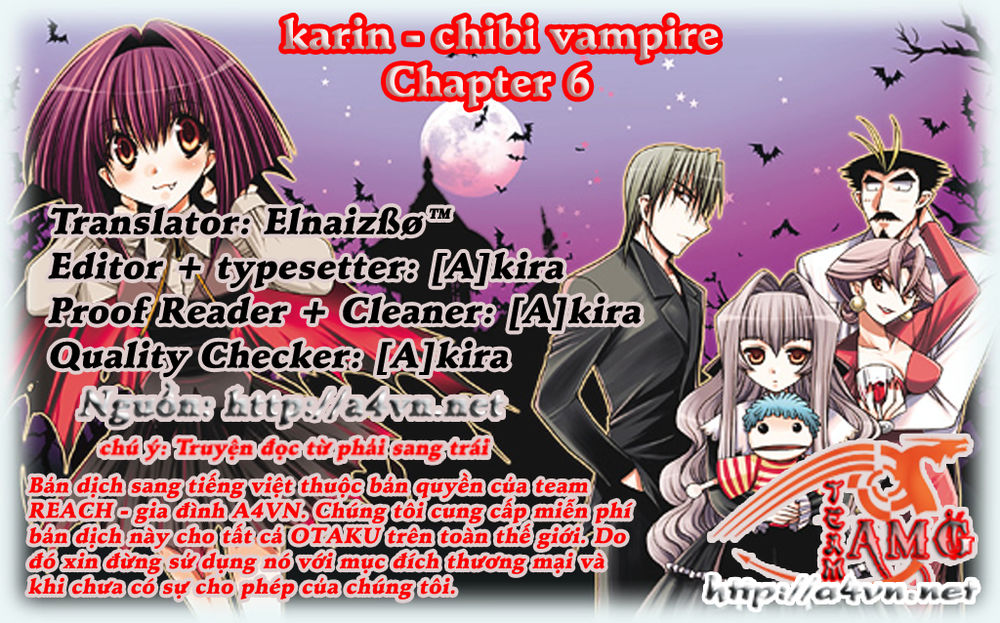 Little Vampire Chapter 6 - Trang 0
