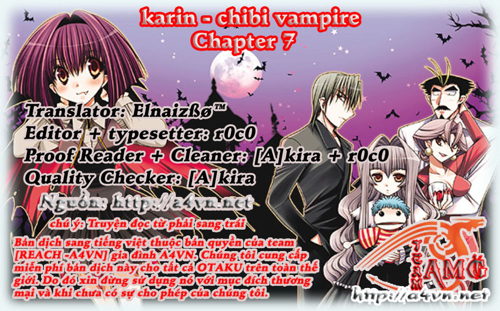 Little Vampire Chapter 7 - Trang 0
