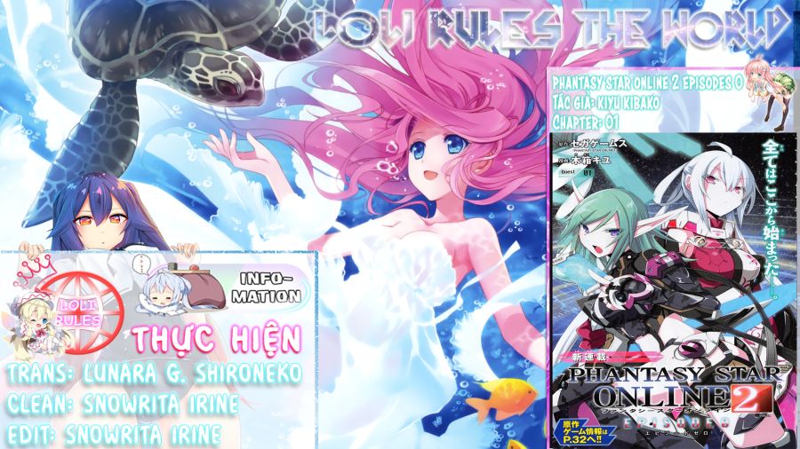 Pso2 Ep 0 Chapter 1 - Trang 0