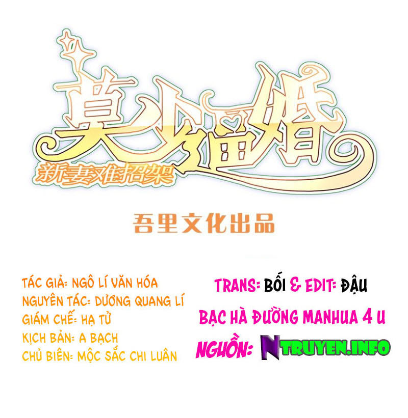 Mạc Thiếu Bức Hôn: Vợ Mới Khó Chống Đỡ Chapter 7 - Trang 0