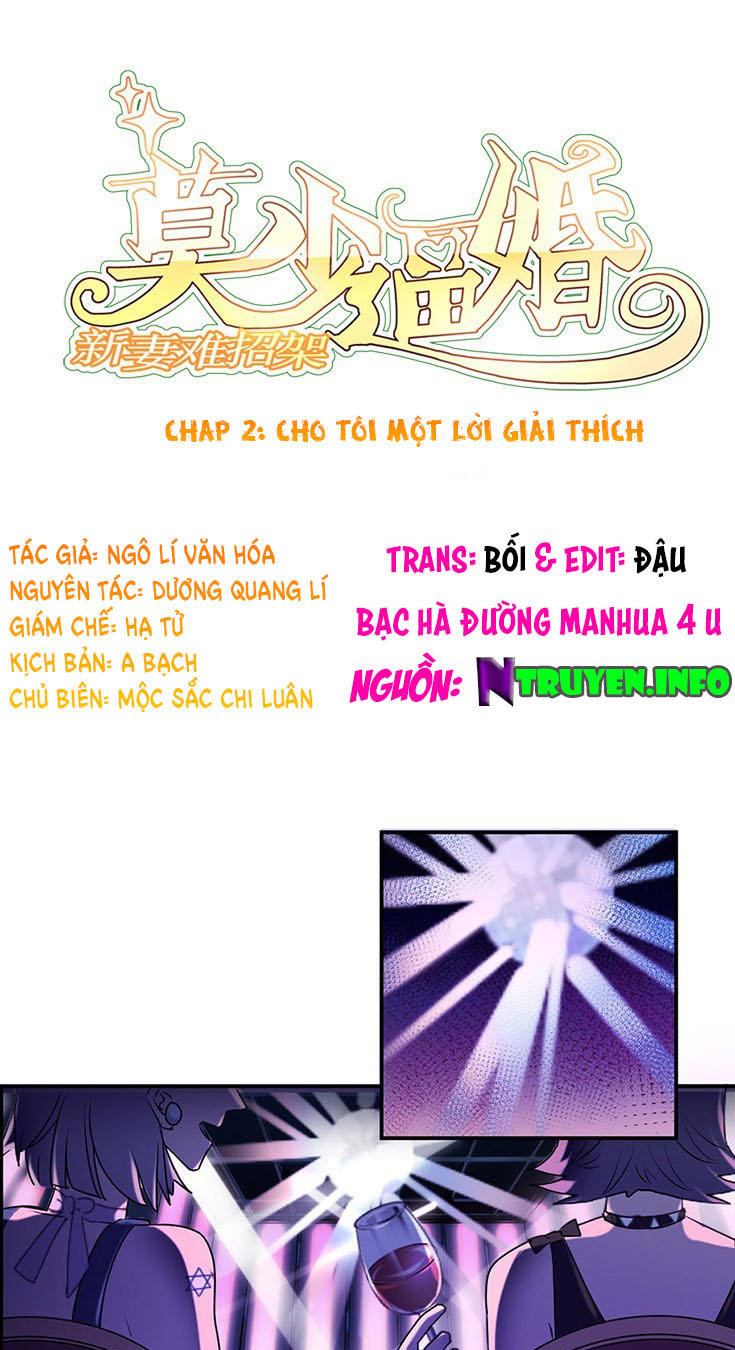 Mạc Thiếu Bức Hôn: Vợ Mới Khó Chống Đỡ Chapter 2 - Trang 0