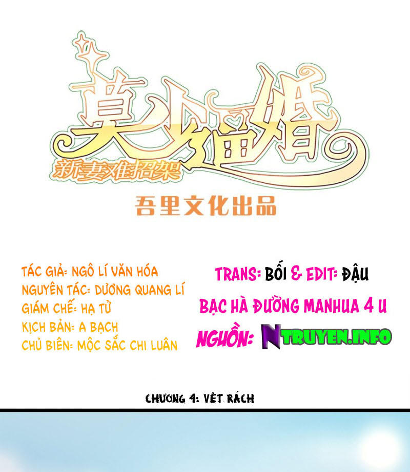 Mạc Thiếu Bức Hôn: Vợ Mới Khó Chống Đỡ Chapter 4 - Trang 0