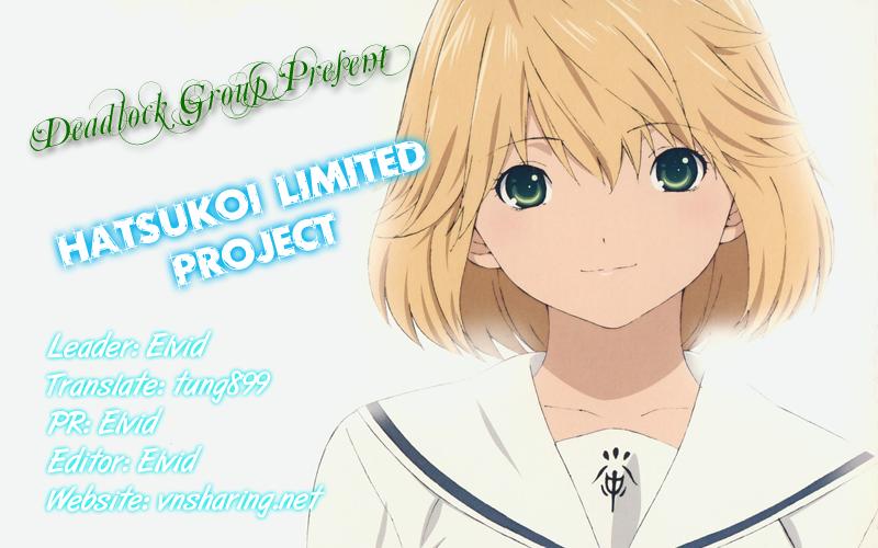 Hatsukoi Limited Chapter 4 - Trang 0