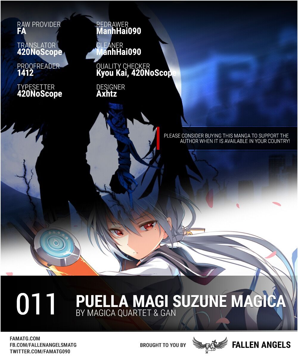 Puella Magi Suzune Magica Chapter 11 - Trang 0