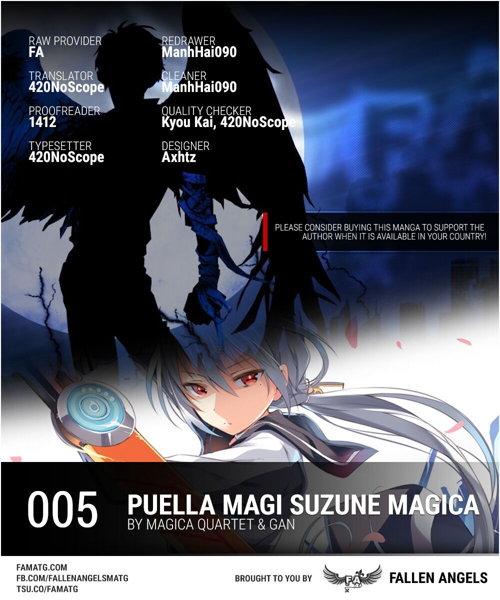 Puella Magi Suzune Magica Chapter 5 - Trang 0