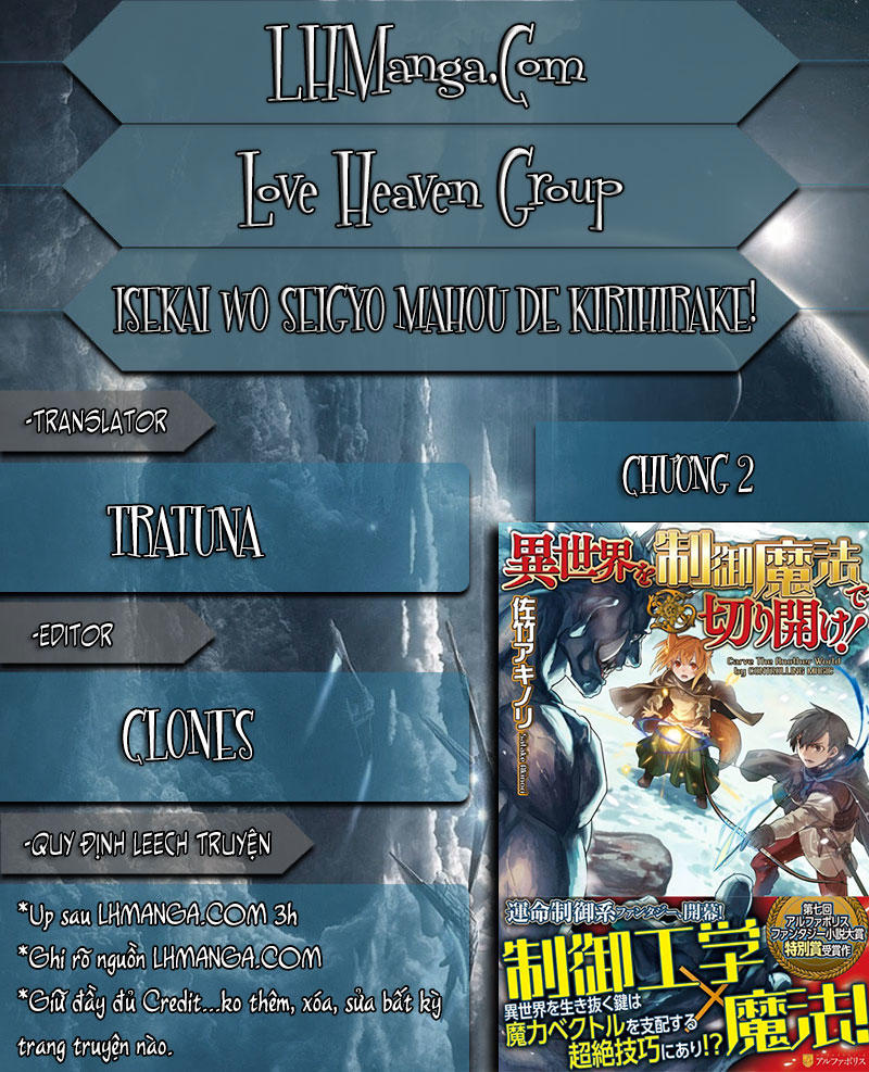 Isekai Wo Seigyo Mahou De Kirihirake Chapter 2 - Trang 0