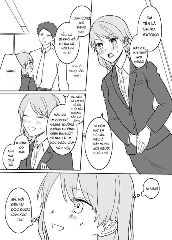 Kuki Ga 'Yomeru' Shunnyushain To Buaiso Na Sempai No Hanashi Chapter 1 - Trang 0