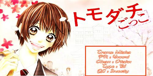 Tomodachi Gokko Chapter 1 - Trang 1