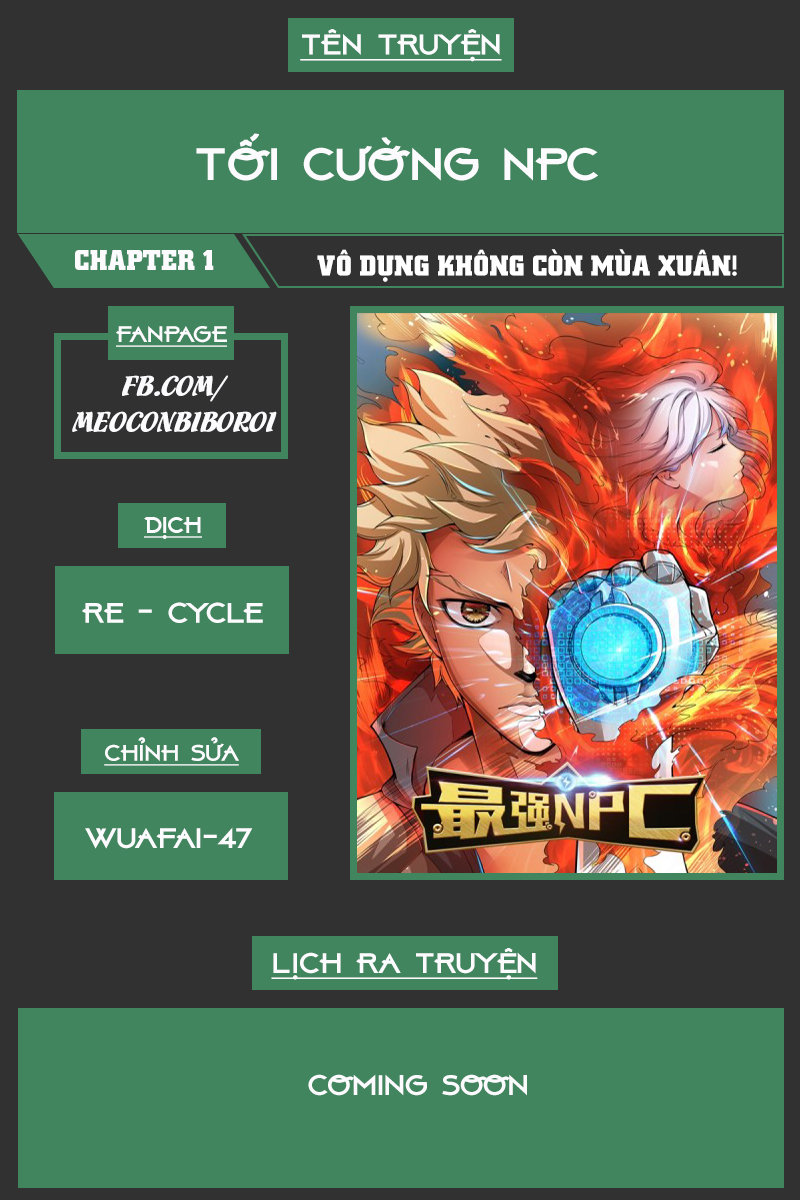 Tối Cường Npc Chapter 1 - Trang 0