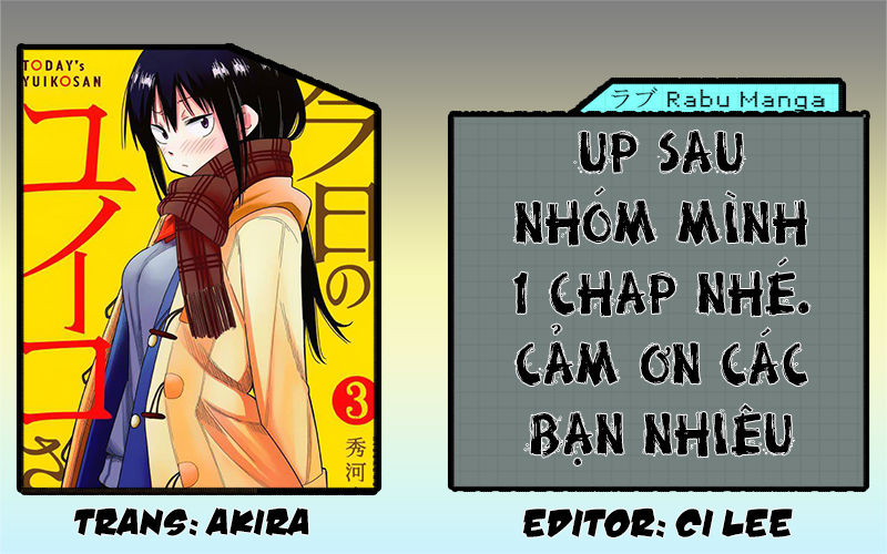 Kyou No Yuiko-San Chapter 1 - Trang 0
