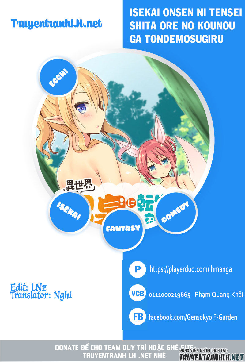 Isekai Onsen Ni Tensei Shita Ore No Kounou Ga Tondemosugiru Chapter 11 - Trang 0